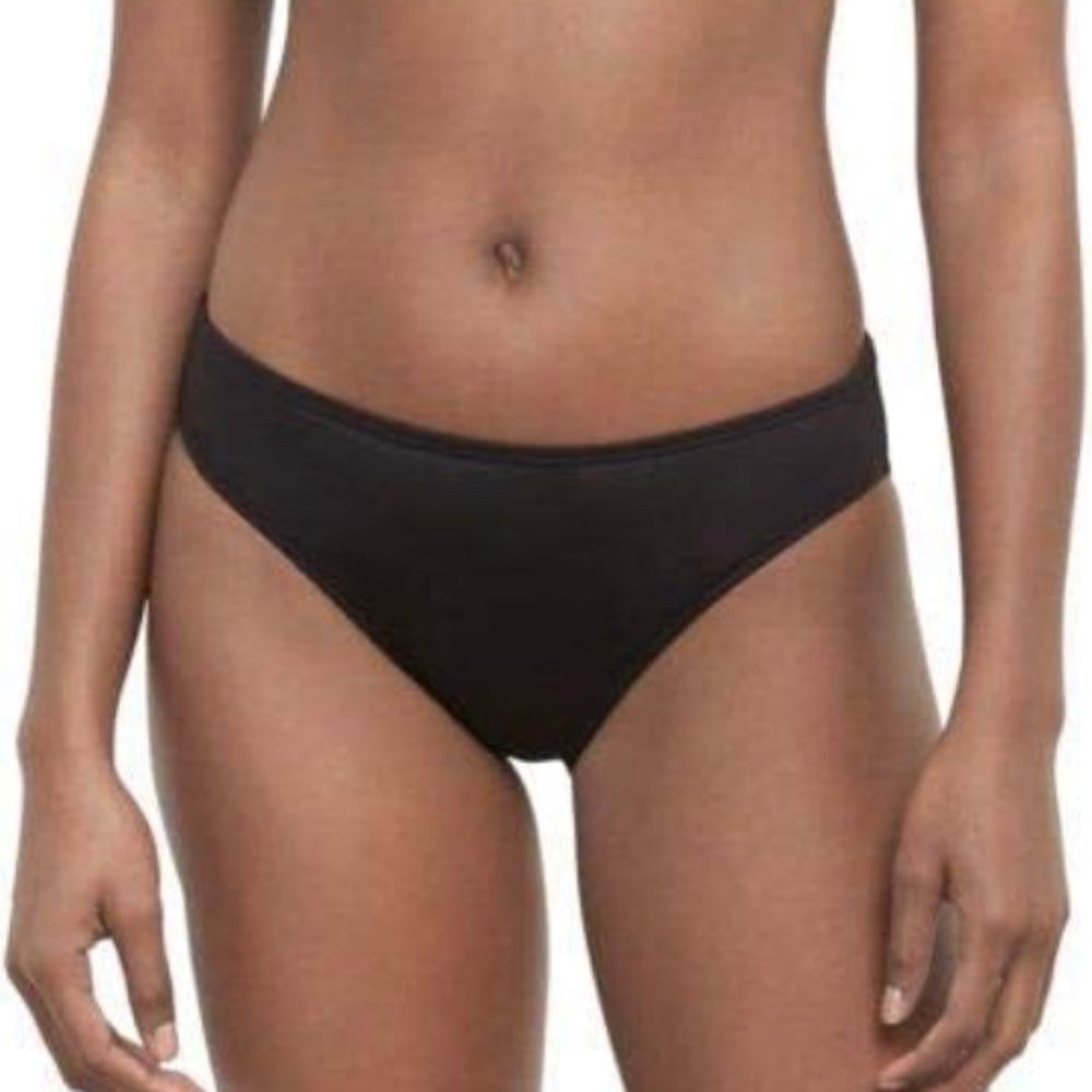 Kenneth Cole: Classic Black Hipster Bikini Bottom - Size XL NWT